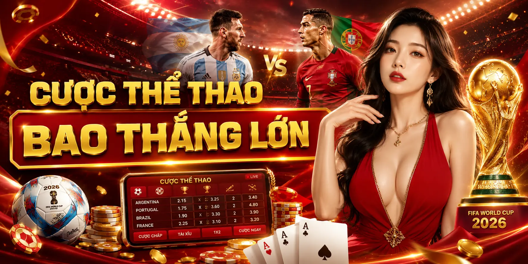 Quay hũ trúng lớn