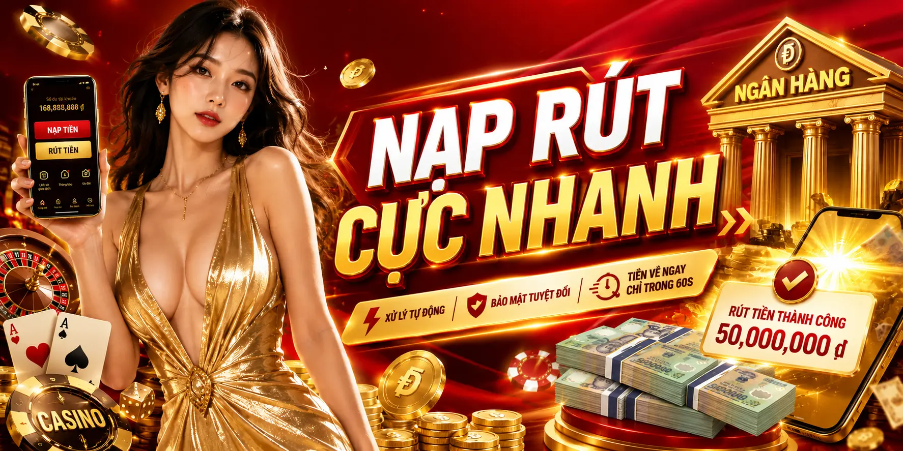 Nạp rút cực nhanh